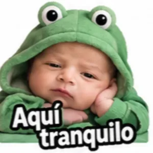 Aquí tranquilo - getsticker.com