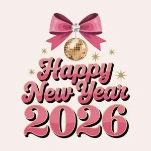 Happy New Year 2026 - getsticker.com