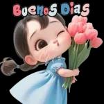 Pegatinas de niña