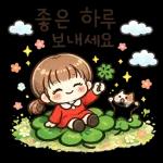 기분이 몽글몽글해지는 하루에요