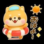 夏にかわいい♡豆柴日和