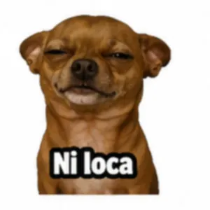 Ni loca - getsticker.com