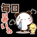 パンダ＆ひよこ 梅雨・夏