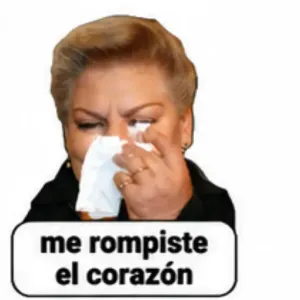 me rompiste el corazón - getsticker.com