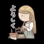 日常で使える！まんまる顔の絵画スタンプ