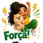 Figurinhas da menininha
