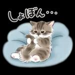 春の毎日☆猫たちのスタンプ（もふもふ）