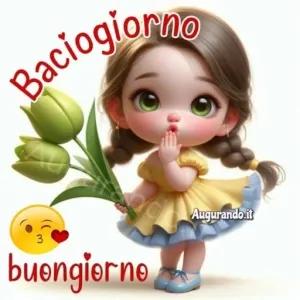 Baciogiorno, buongiorno, Augurando.it - getsticker.com