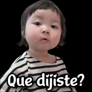 Que dijiste? - getsticker.com