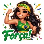 Figurinhas da menininha