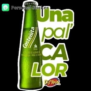 Costeñita B 175 cm RESO DE ALCOHOL ES PERFIDICIAL PARA LA SA DOMIKS - getsticker.com