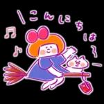 《秋色♡ほんわか言葉》ハナチャンと猫