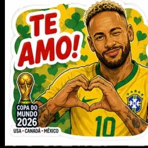 TE AMO! COPA DO MUNDO 2026 USA • CANADÁ • MÉXICO - getsticker.com