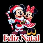 Mickey e Minnie de Natal