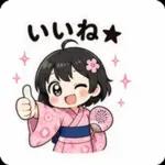 夏祭り浴衣ちびスタンプ！