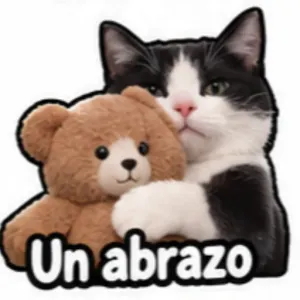 Un abrazo - getsticker.com