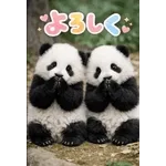 飛び出す♡パンダの家族連絡