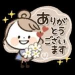 【日常】挨拶♡おだんごスマイルガール♡