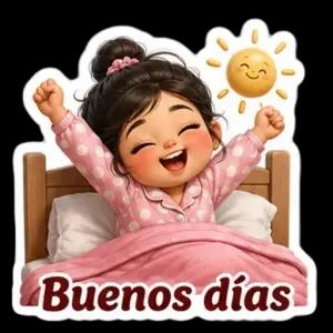 Buenos días - getsticker.com