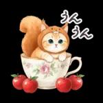 秋冬 毎日使える コスにゃんず 日常