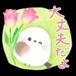 ふわふわタッチのシマエナガ