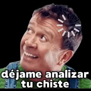 déjame analizar tu chiste - getsticker.com