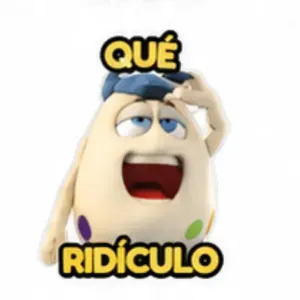 QUÉ RIDÍCULO - getsticker.com
