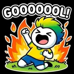 GOOOOOOL! - getsticker.com