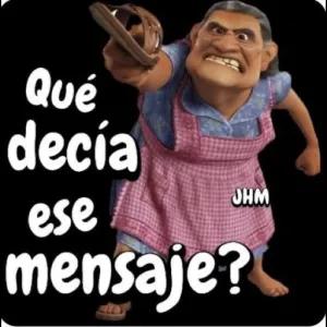 Qué decía ese mensaje? - getsticker.com