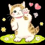 ちっちゃい猫のあけおめスタンプ(再販)