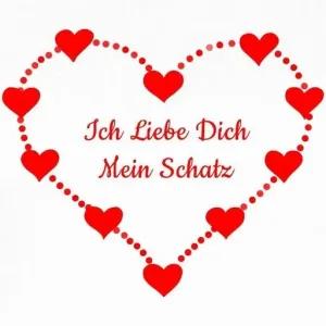 Ich Liebe Dich Mein Schatz - getsticker.com