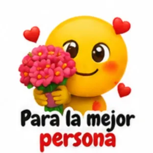 Para la mejor persona - getsticker.com