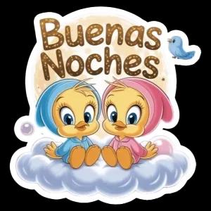 Buenas Noches - getsticker.com