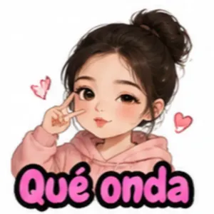 Qué onda - getsticker.com