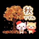 にゃーにゃー団 ほっこりスタンプ