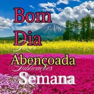 Bom Dia, Abençoada Semana - getsticker.com