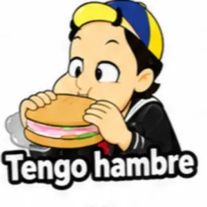 Tengo hambre - getsticker.com
