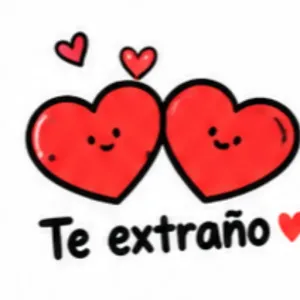 Te extraño - getsticker.com