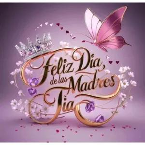 Feliz Dia de las Madres Tia - getsticker.com