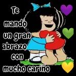 Te mando un gran abrazo con mucho cariño