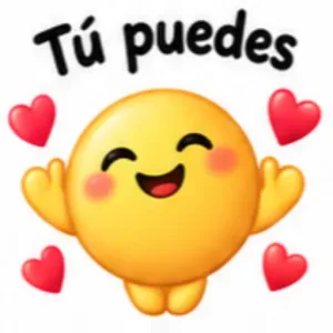 Tú puedes - getsticker.com