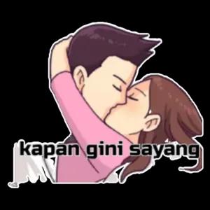 kapan gini sayang - getsticker.com