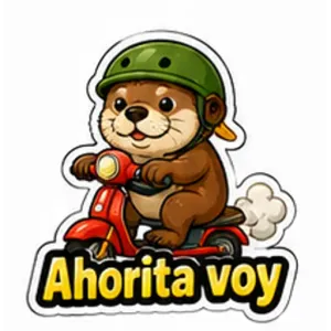 Ahorita voy - getsticker.com