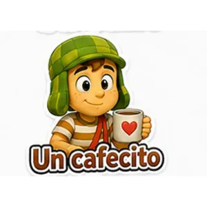 Un cafecito - getsticker.com