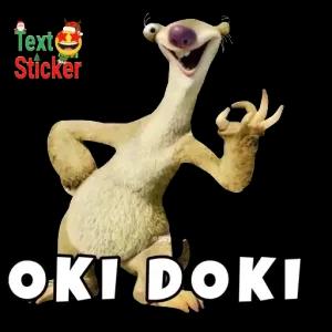 OKI DOKI - getsticker.com