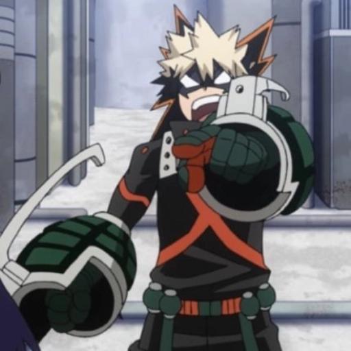 deku y Bakugo 