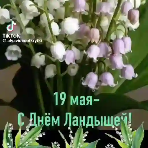 19 мая - С Днём Ландышей!