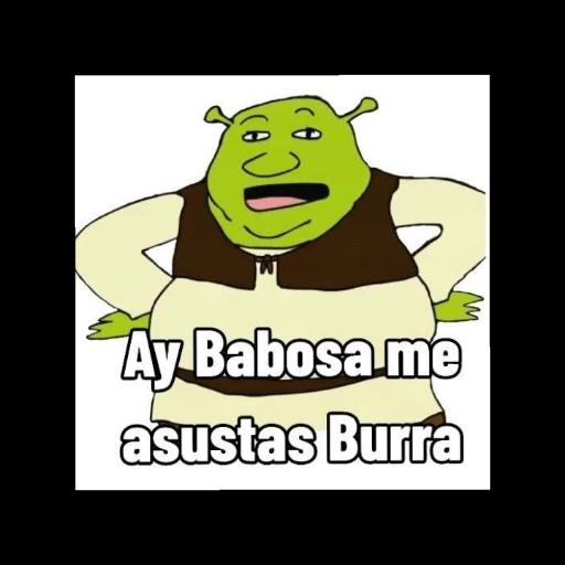 Ay Babosa me asustas Burra