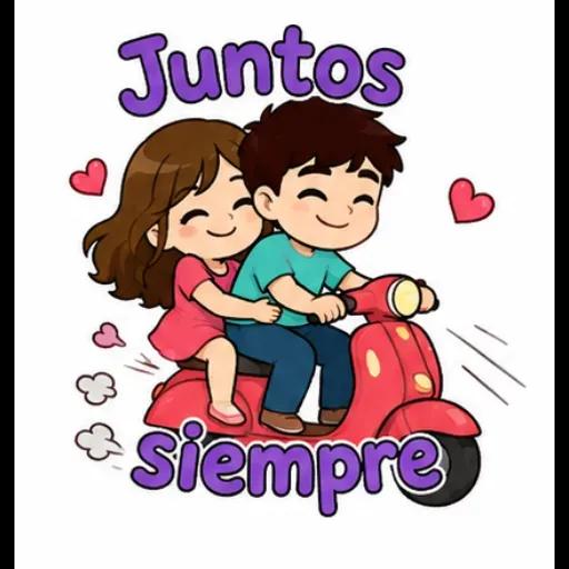 Pegatinas de amor