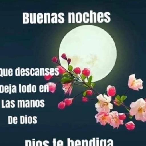 Buenas noches que descanses Deja todo en Las manos De Dios 